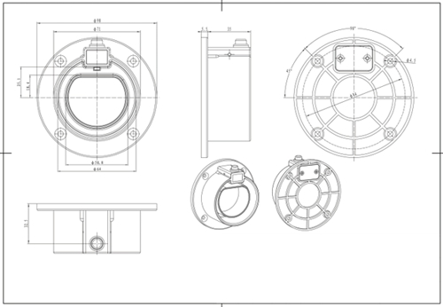 Specification of IEC Dummy Socket